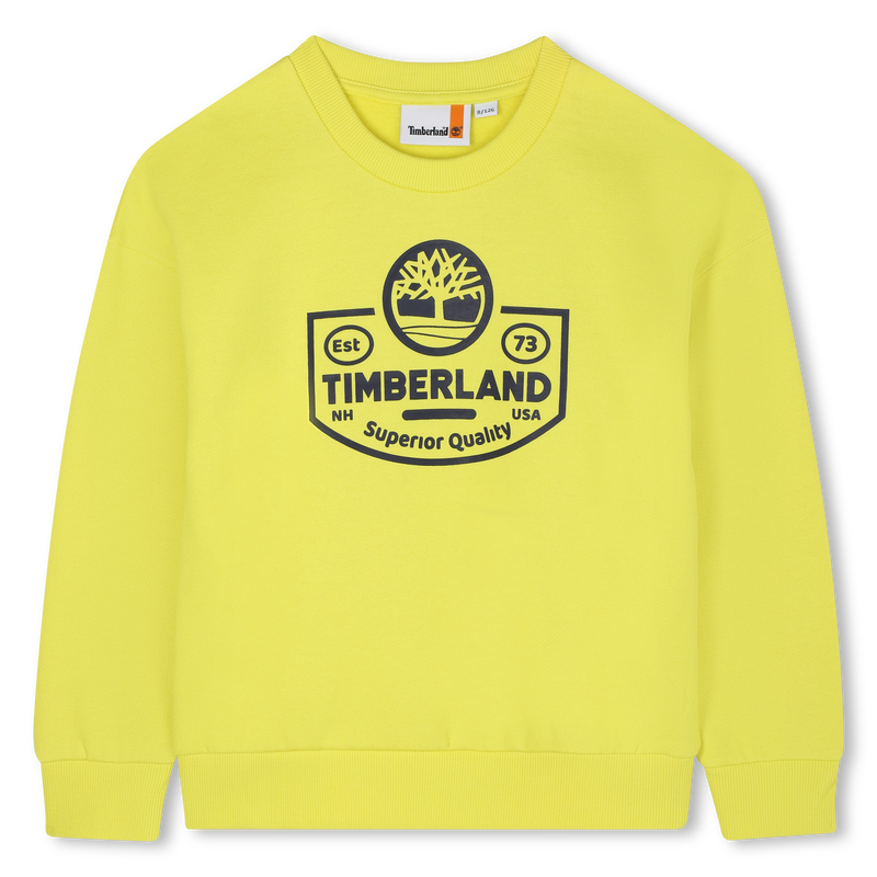 Sweat-shirt en molleton gratt&eacute; TIMBERLAND 
                        GARCON