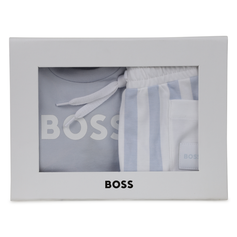 ENSEMBLE T-SHIRT + SHORT BOSS 
                        GARCON