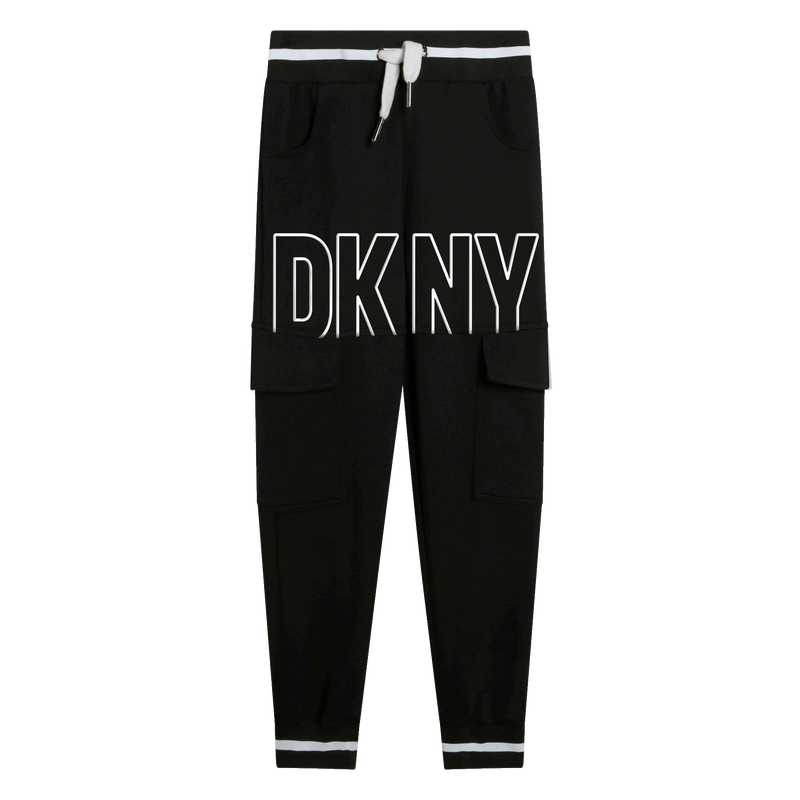 Jogging en molleton siglé DKNY 
                    GARCON