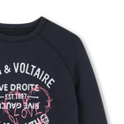 Sweat imprim&eacute; ZADIG VOLTAIRE 
                    FILLE
