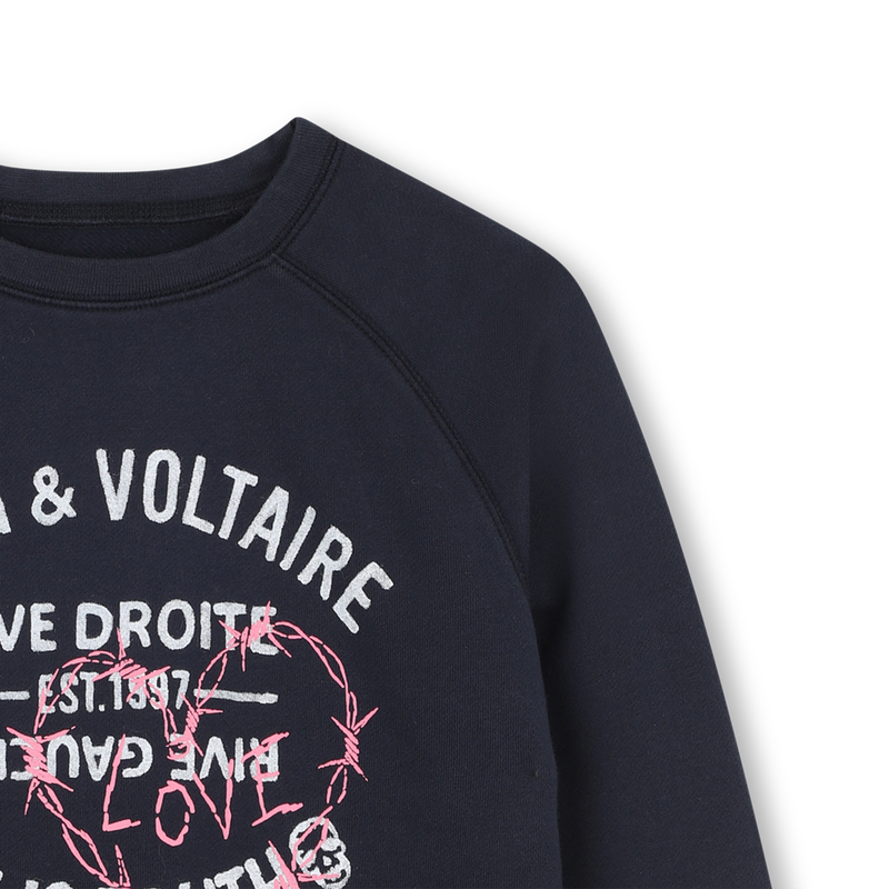 Sweat imprim&eacute; ZADIG & VOLTAIRE 
                        FILLE