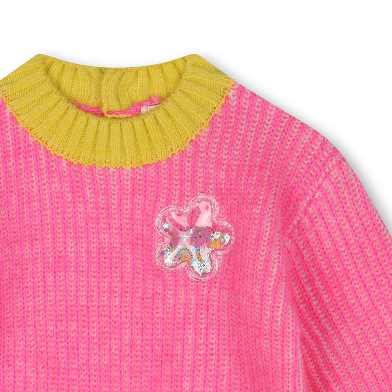 Pull multicolore pressionné BILLIEBLUSH 
                    FILLE