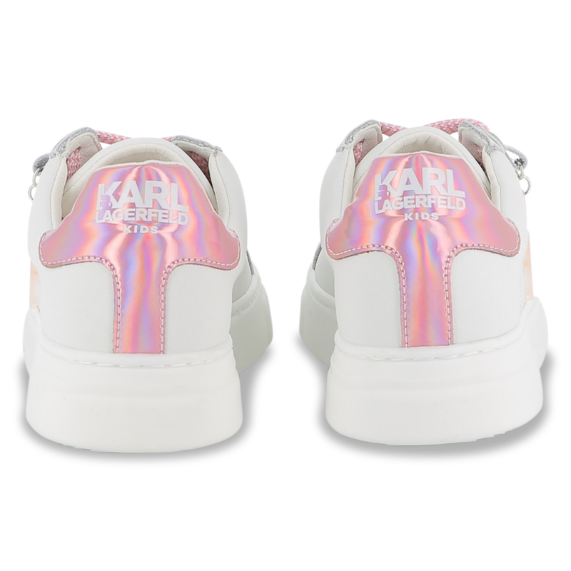 Baskets basse à lacets KARL LAGERFELD KIDS 
                    FILLE