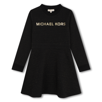 Robe molletonnée pailletée MICHAEL KORS FILLE