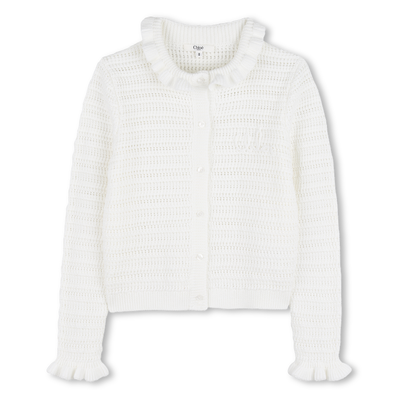 GILET EN MAILLE CHLOE 
                        FILLE