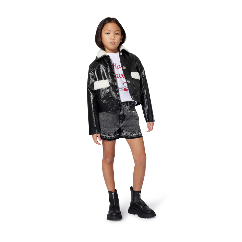 T-shirt &agrave; manches courtes MARC JACOBS 
                        FILLE