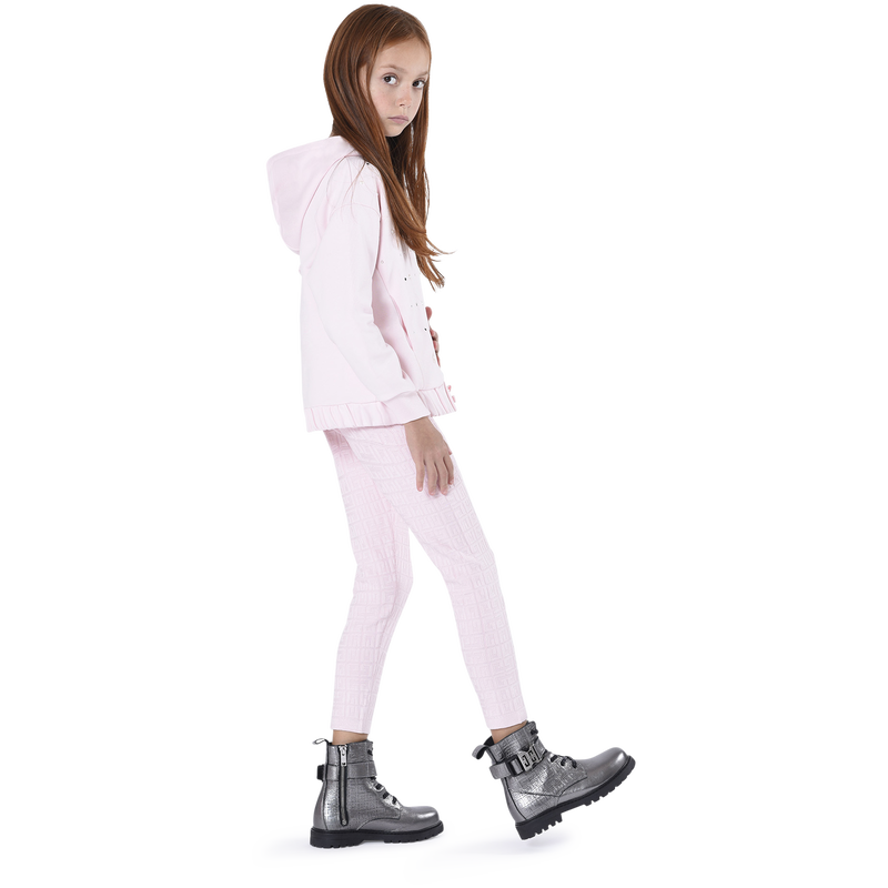 Sweat-shirt à capuche avec strass GIVENCHY 
                    FILLE