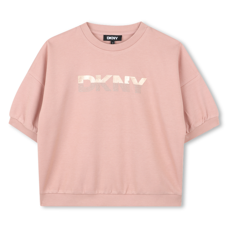 Haut &agrave; manches courtes DKNY 
                        FILLE