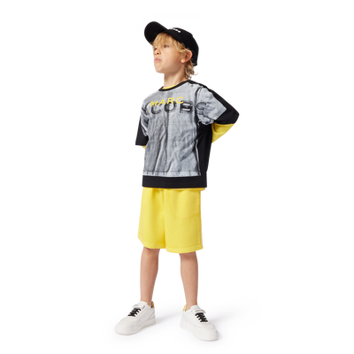 Bermuda molleton avec broderie MARC JACOBS UNISEXE