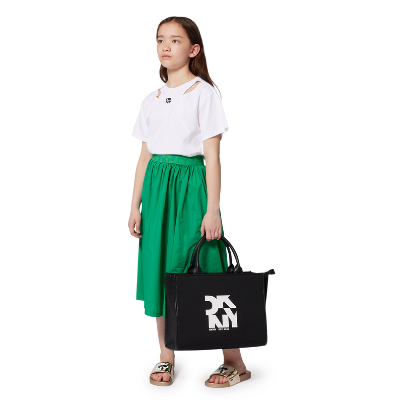 Claquettes métallisées DKNY 
                    FILLE