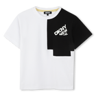 T-shirt large avec poche DKNY 
                    UNISEXE