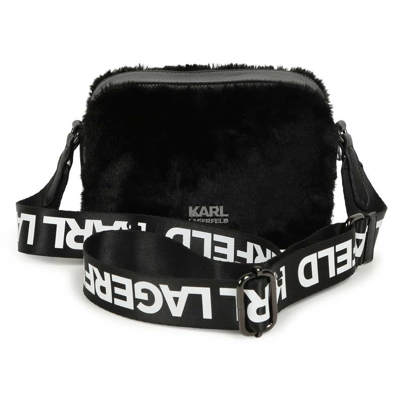 Sac à main avec badge KARL LAGERFELD KIDS 
                    FILLE