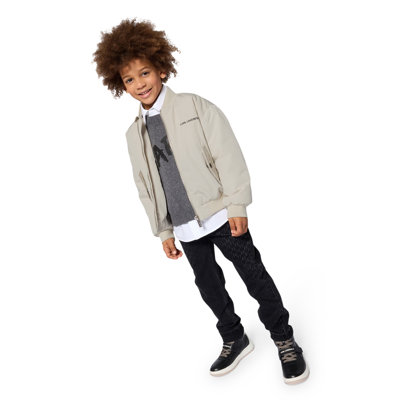 Pantalon en denim KARL LAGERFELD KIDS 
                        GARCON