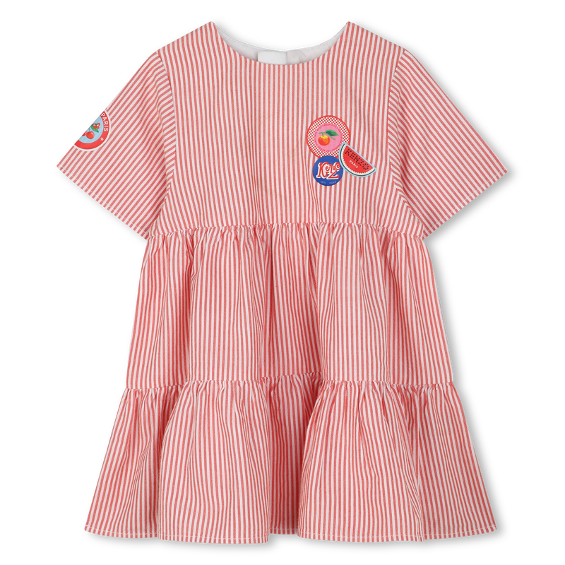 Robe zippée en coton KENZO KIDS 
                    FILLE