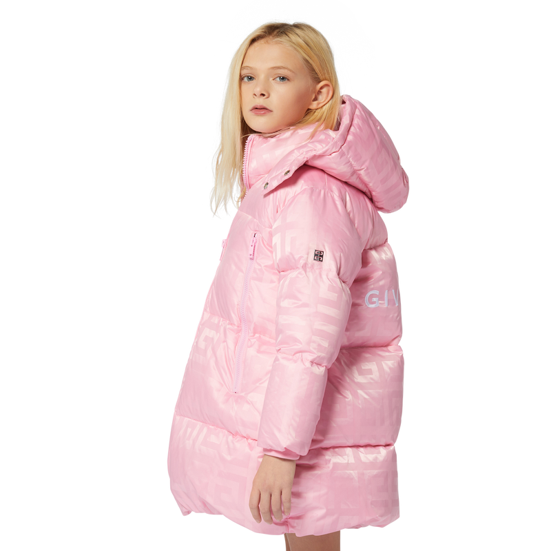 Doudoune zippée à capuche GIVENCHY 
                    FILLE