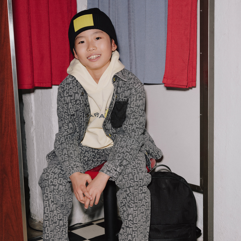 Chemise en denim jacquard MARC JACOBS 
                        GARCON