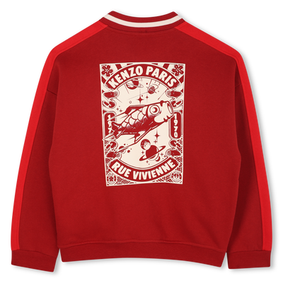 Cardigan avec fermeture pressionnée KENZO KIDS GARCON