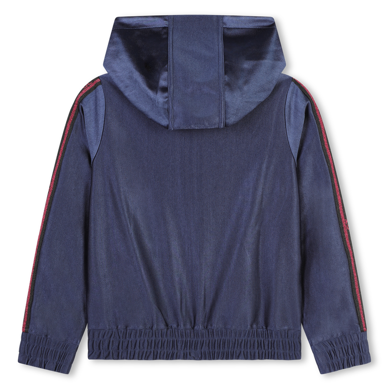 Sweat-shirt brillant zippé Hugo 
                    FILLE