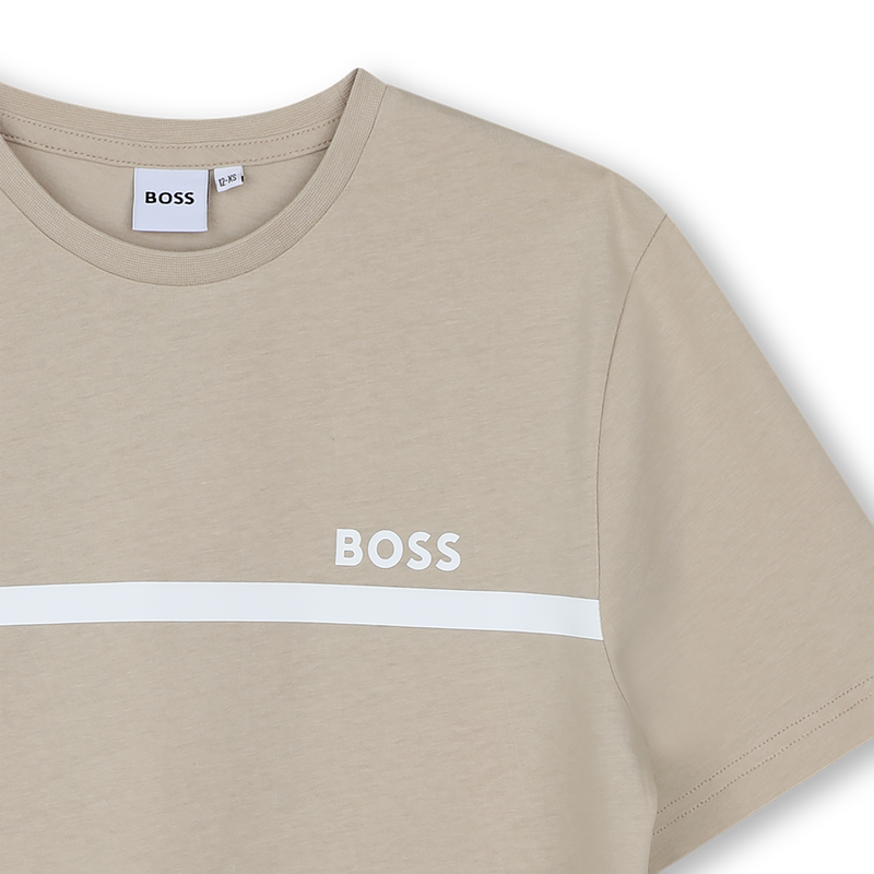 TEE-SHIRT MANCHES COURTES BOSS 
                        GARCON