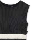 Robe manches courtes plissee KARL LAGERFELD KIDS 
                    FILLE