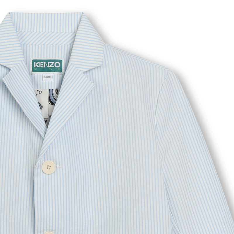 Veste de costume à rayures KENZO KIDS 
                    GARCON