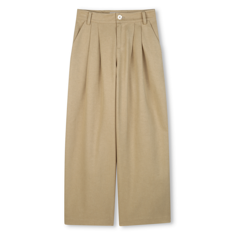 Pantalon large en sergé MICHAEL KORS 
                    FILLE
