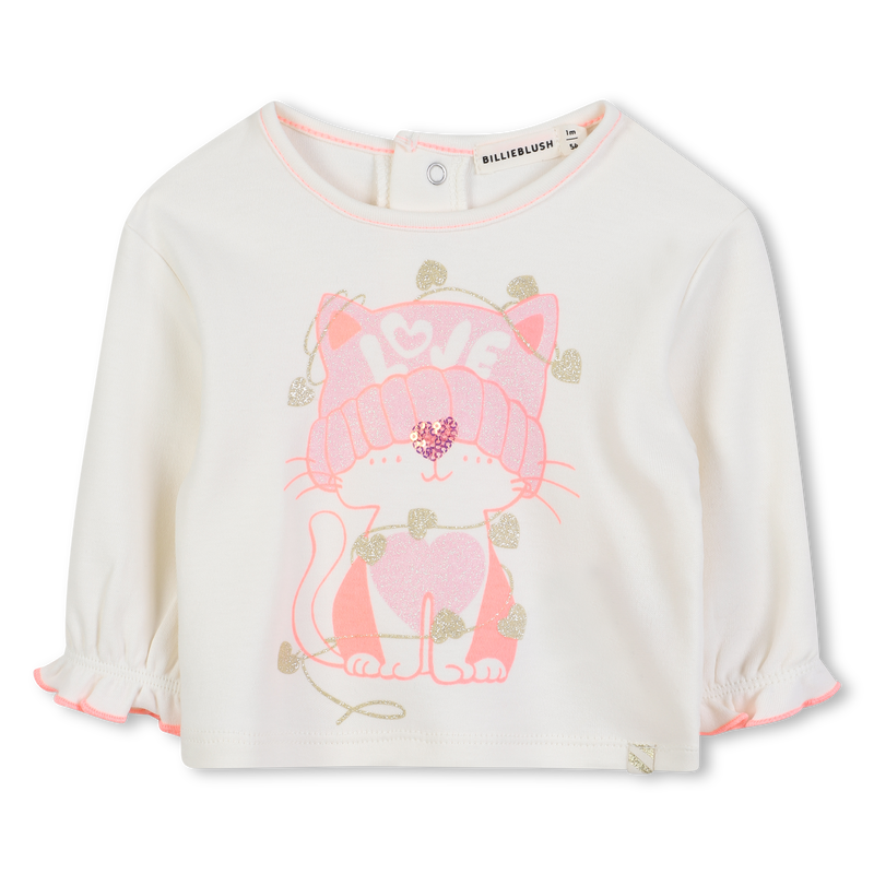T-shirt en coton BILLIEBLUSH 
                    FILLE