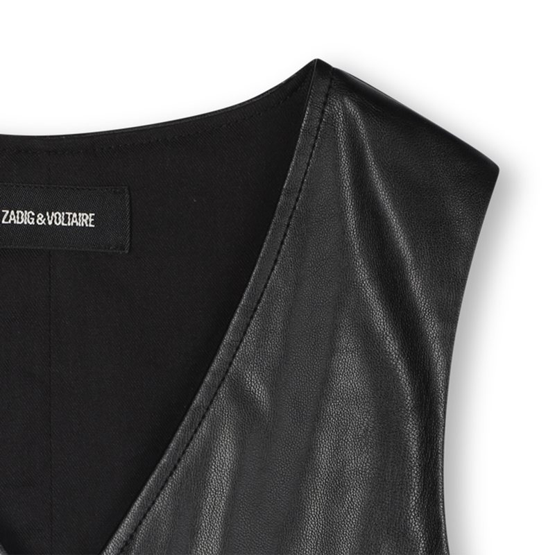 Gilet simili sans manches ZADIG & VOLTAIRE 
                    FILLE
