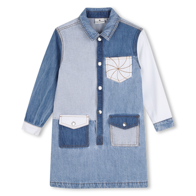 Robe en denim KIDS AROUND FILLE