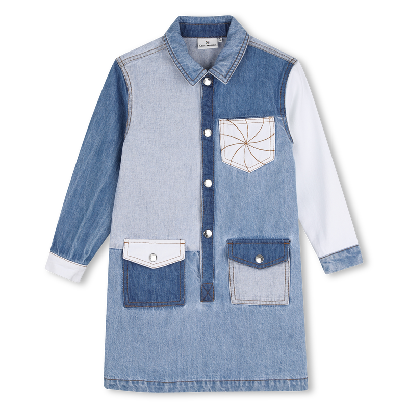 Robe en denim KIDS AROUND 
                        FILLE