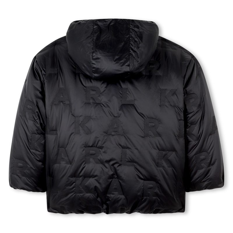 Doudoune à capuche en polyester KARL LAGERFELD KIDS 
                    GARCON