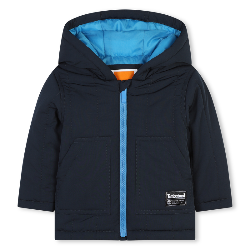 Coupe-vent à capuche + sac TIMBERLAND 
                    GARCON