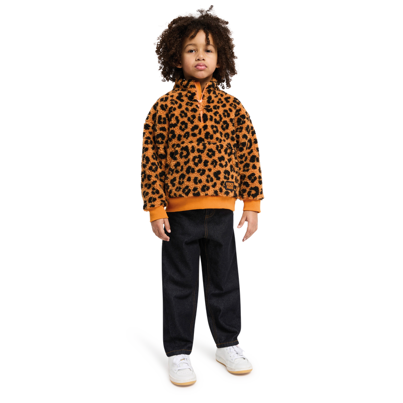 Sweat-shirt à col zippé KENZO KIDS 
                    UNISEXE