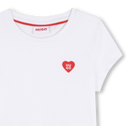 Tee-shirt manches courtes Hugo 
                    FILLE