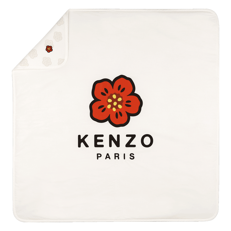 Couverture b&eacute;b&eacute; r&eacute;versible KENZO KIDS 
                        UNISEXE