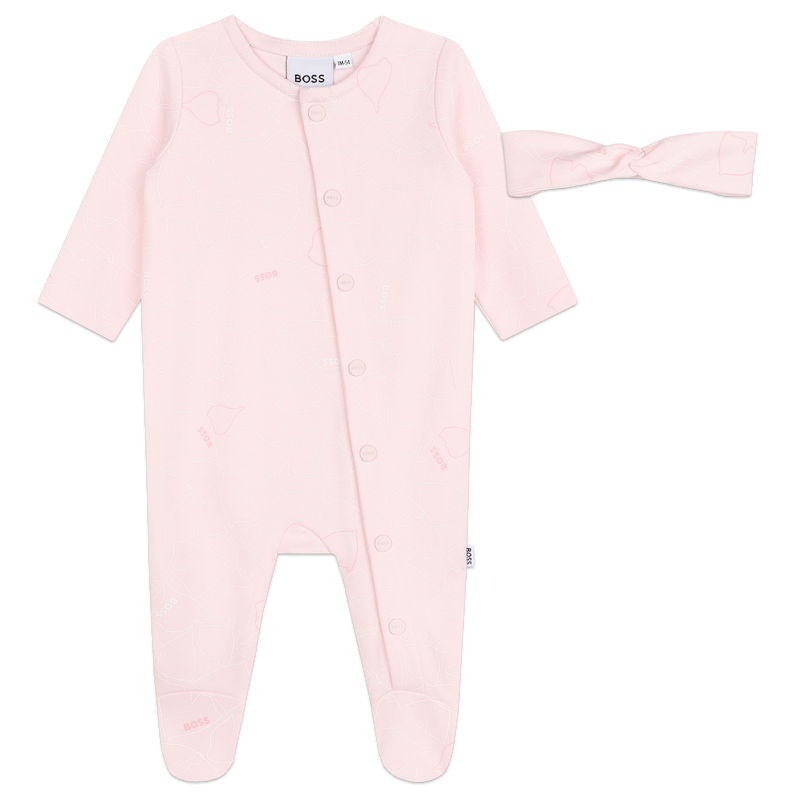 Ensemble pyjama et bandeau BOSS 
                    FILLE