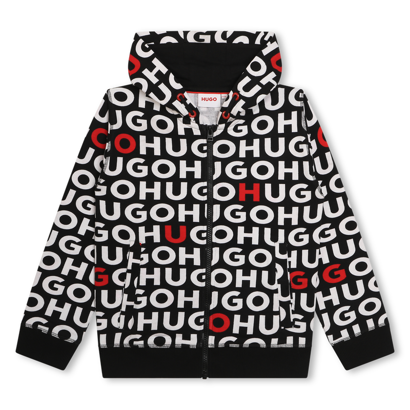 Cardigan molletonné à capuche Hugo 
                    GARCON