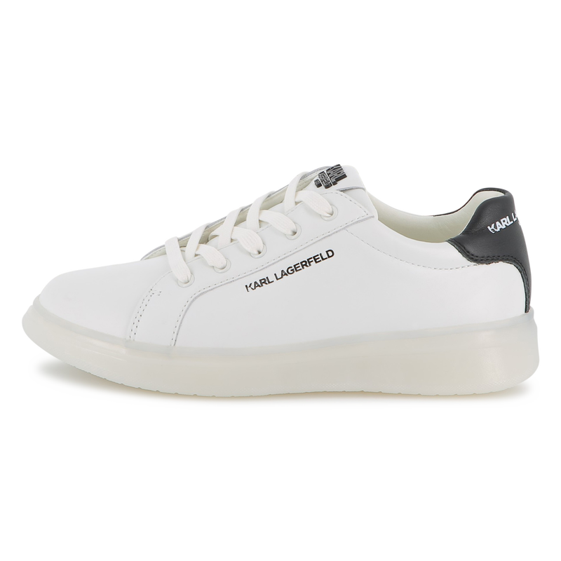 Baskets basses à lacets KARL LAGERFELD KIDS 
                    UNISEXE