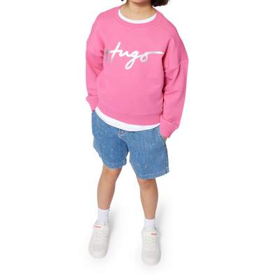 Sweat-shirt en molleton Hugo FILLE