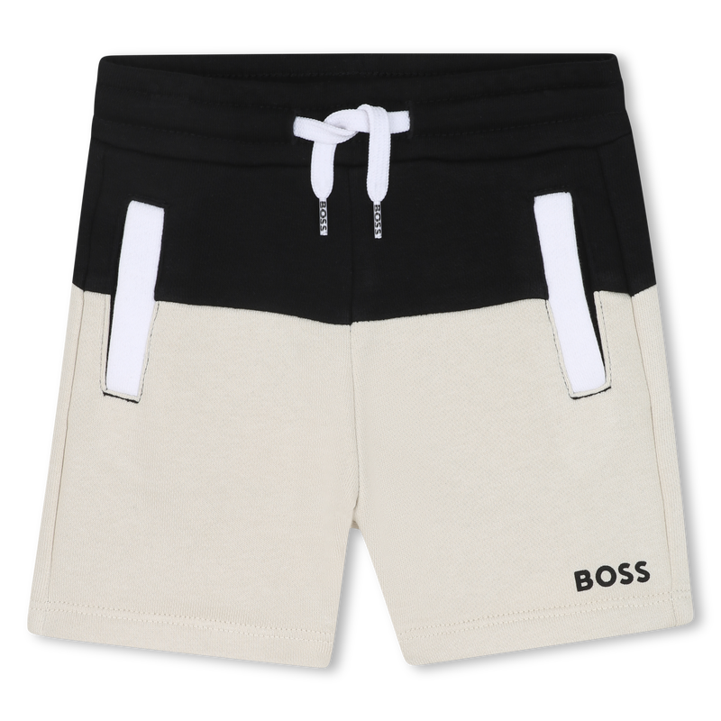 Short bicolore molletonné BOSS 
                    GARCON