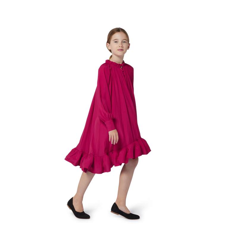 Robe de cérémonie avec volant LANVIN 
                    FILLE