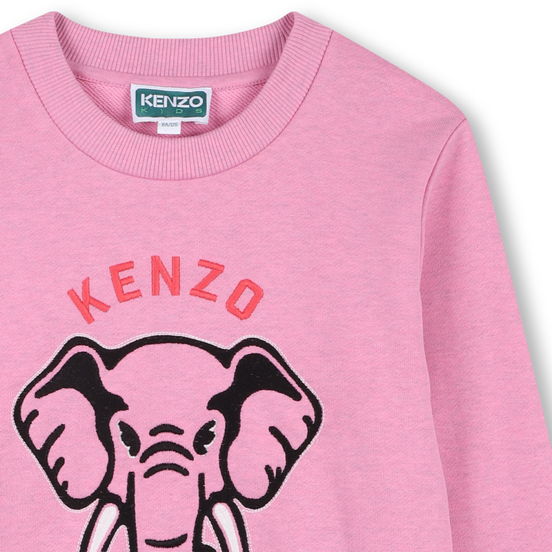SWEAT EN MOLLETON KENZO KIDS 
                        FILLE
