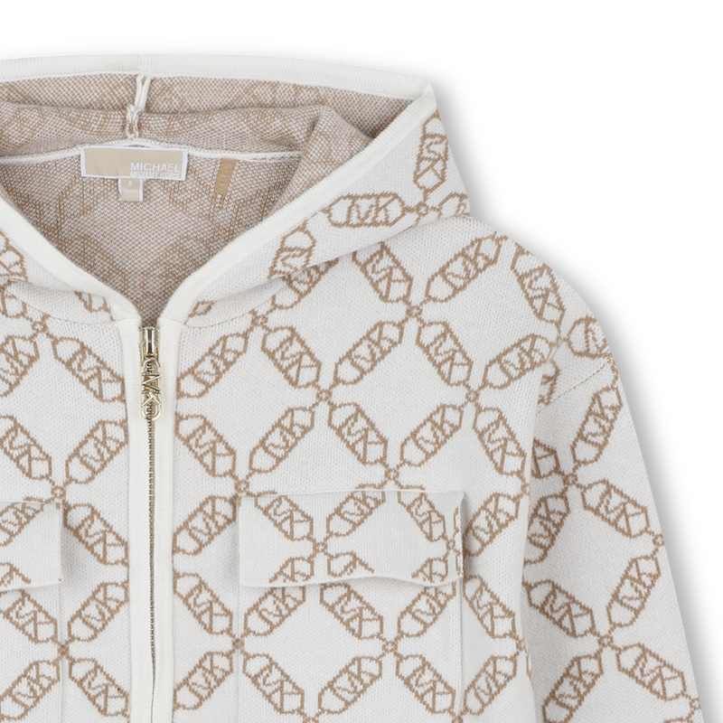 Cardigan à capuche MICHAEL KORS 
                        FILLE