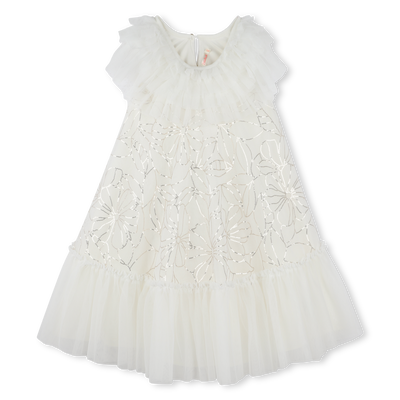 Robe avec broderies ornées de sequins BILLIEBLUSH FILLE
