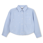 Chemise &agrave; fines rayures MARC JACOBS 
                    FILLE