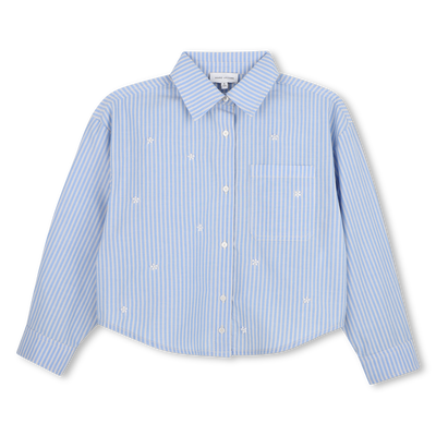 Chemise &agrave; fines rayures MARC JACOBS FILLE