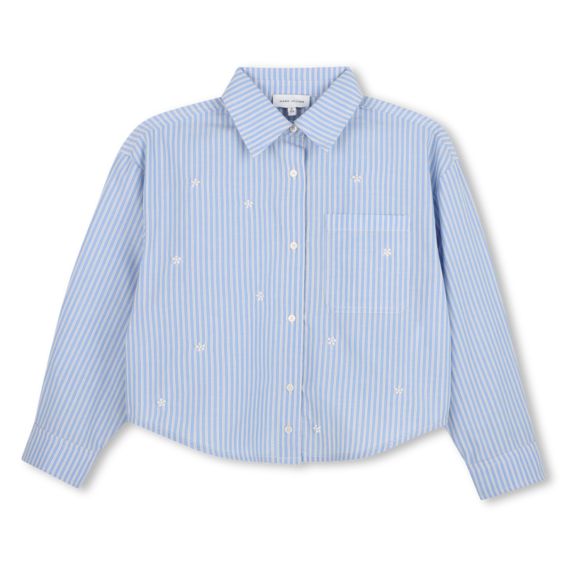 Chemise &agrave; fines rayures MARC JACOBS 
                        FILLE