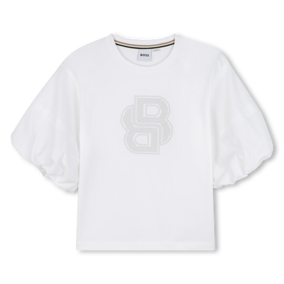 T-shirt à manches courtes BOSS FILLE