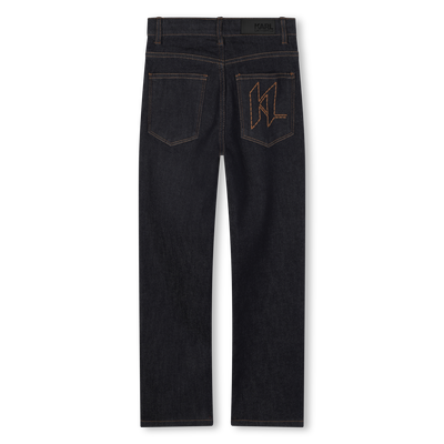 Pantalon en denim KARL LAGERFELD KIDS GARCON