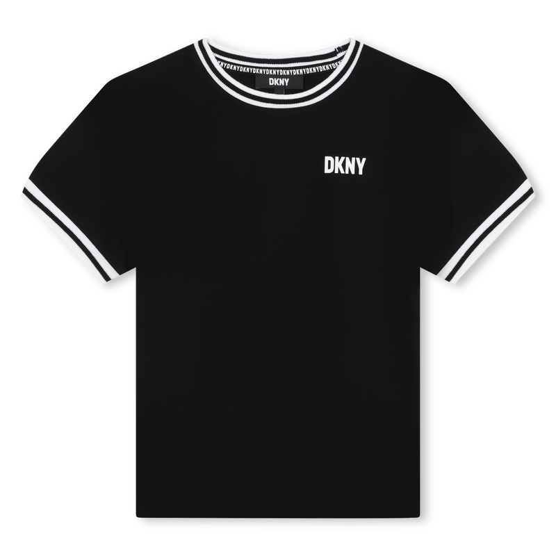 T-shirt coton manches courtes DKNY 
                    UNISEXE